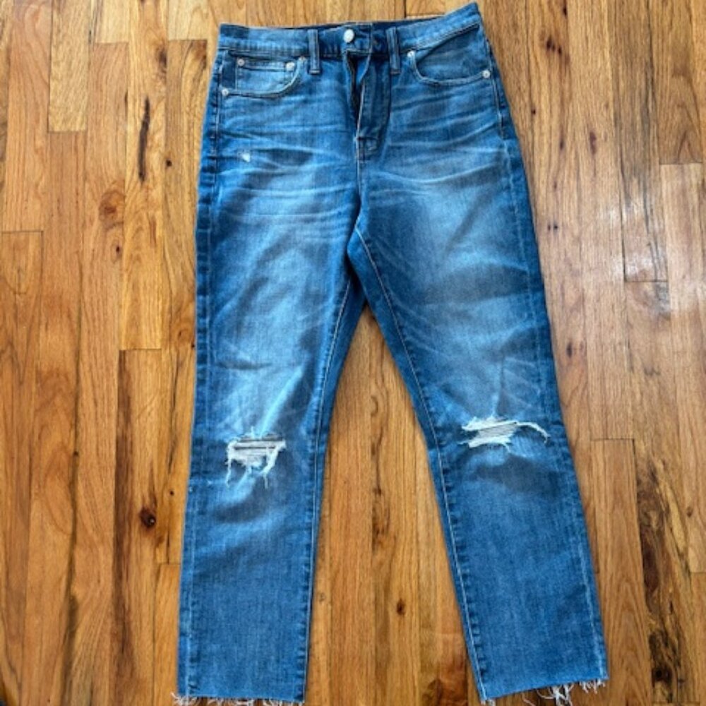 WOMANS MADEWELL BOYFRIEND  JEANS SIZE 26